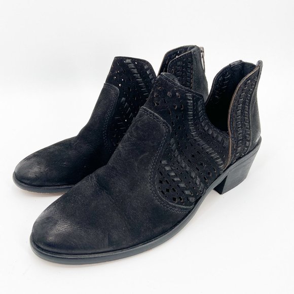 Vince Camuto Shoes - Vince Camuto Prasata Leather Bootie Black